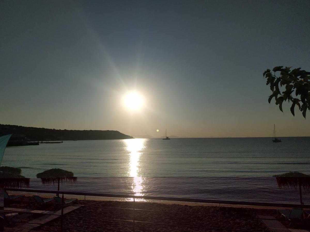 Παραθαλασσια Στουντιο Μιχαλιας Sea View Studio Michalias Agia Marina  Exterior photo