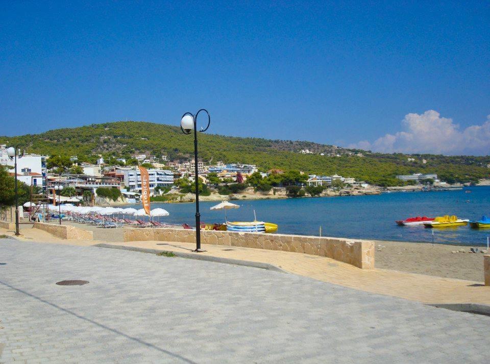 Παραθαλασσια Στουντιο Μιχαλιας Sea View Studio Michalias Agia Marina  Exterior photo